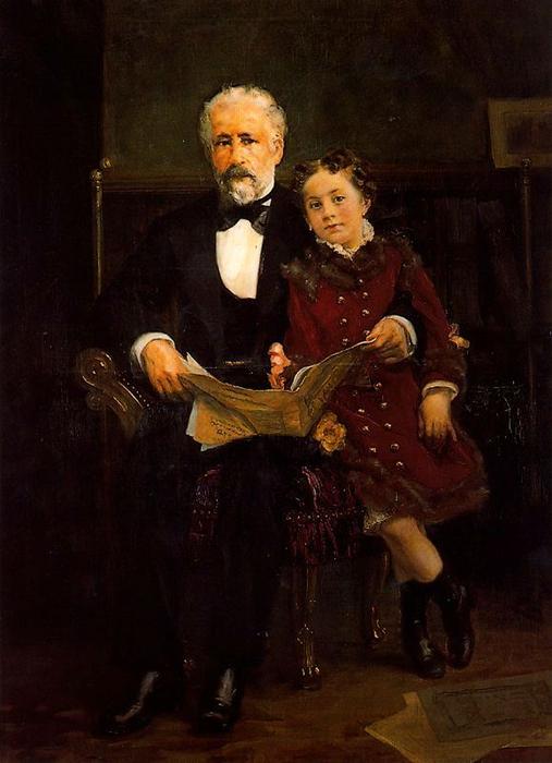 Buy Museum Art Reproductions The Consul of the Netherlands by José Villegas Cordero (1844-1921, Spain) | ArtsDot.com