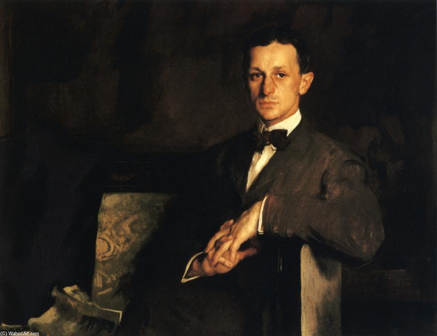 Order Paintings Reproductions Dr. Harvey Cushing, 1908 by Edmund Charles Tarbell (1862-1938, United States) | ArtsDot.com