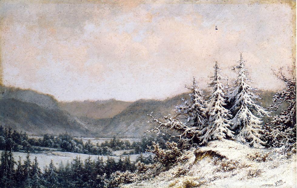 Order Artwork Replica Early Snow by William Mason Brown (1828-1898, United States) | ArtsDot.com