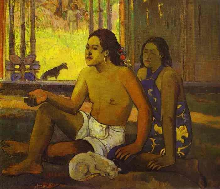 Buy Museum Art Reproductions Eilaha Ohipa (also known as Not Working), 1896 by Paul Gauguin (1848-1903, France) | ArtsDot.com