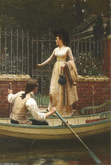 Order Oil Painting Replica The Elopement, 1893 by Edmund Blair Leighton (1852-1922, United Kingdom) | ArtsDot.com