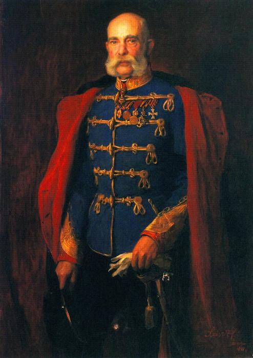 Order Artwork Replica Emperor Francis Joseph of Austria, King of Hungary, 1899 by Philip Alexius De Laszlo (1869-1937) | ArtsDot.com