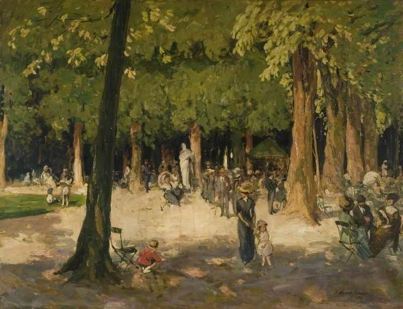 Buy Museum Art Reproductions The Gardens, Versailles, 1912 by Alexander Jamieson (1873-1937, United Kingdom) | ArtsDot.com