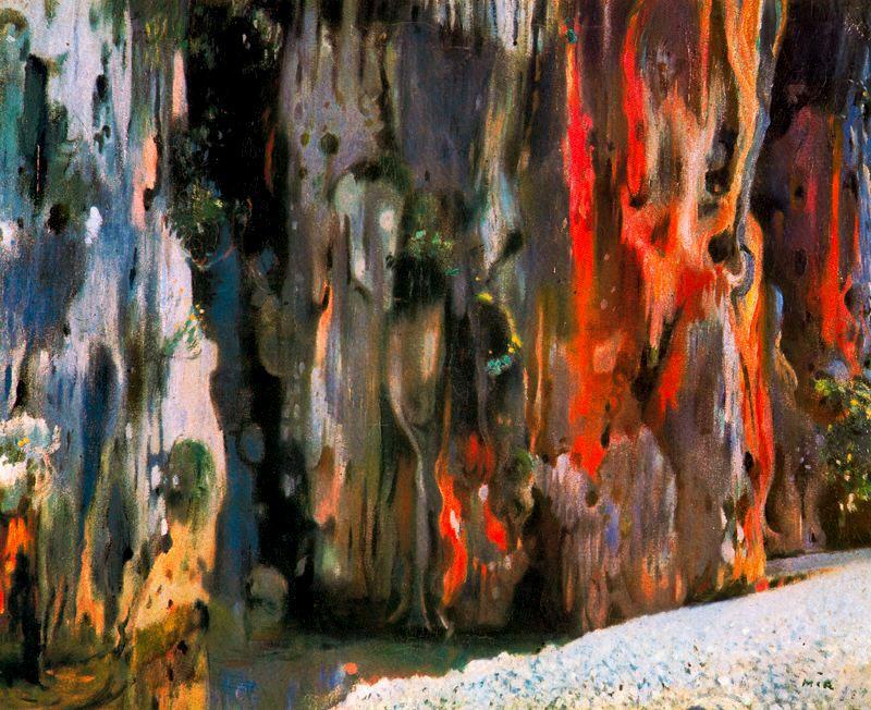 Order Oil Painting Replica Gruta, herrumbre, 1903 by Joaquin Mir Trinxet (1873-1940, Spain) | ArtsDot.com