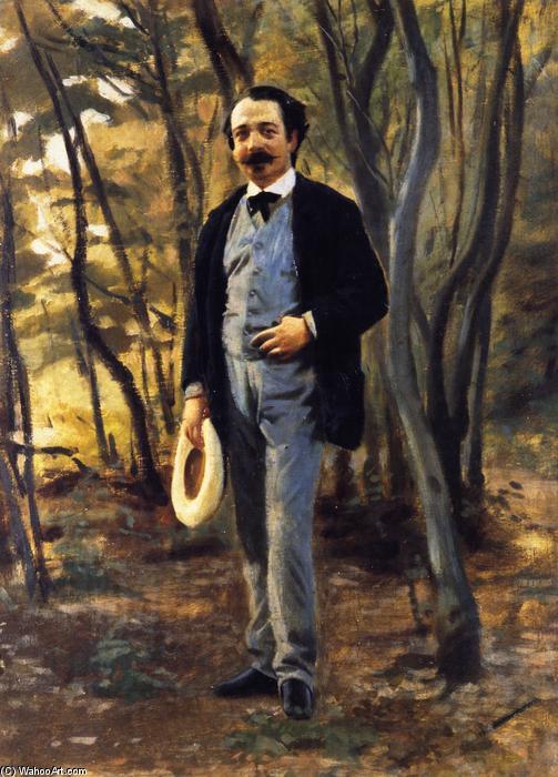 Order Paintings Reproductions Guglielmo Pampana, 1867 by Giovanni Boldini (1842-1931, Italy) | ArtsDot.com