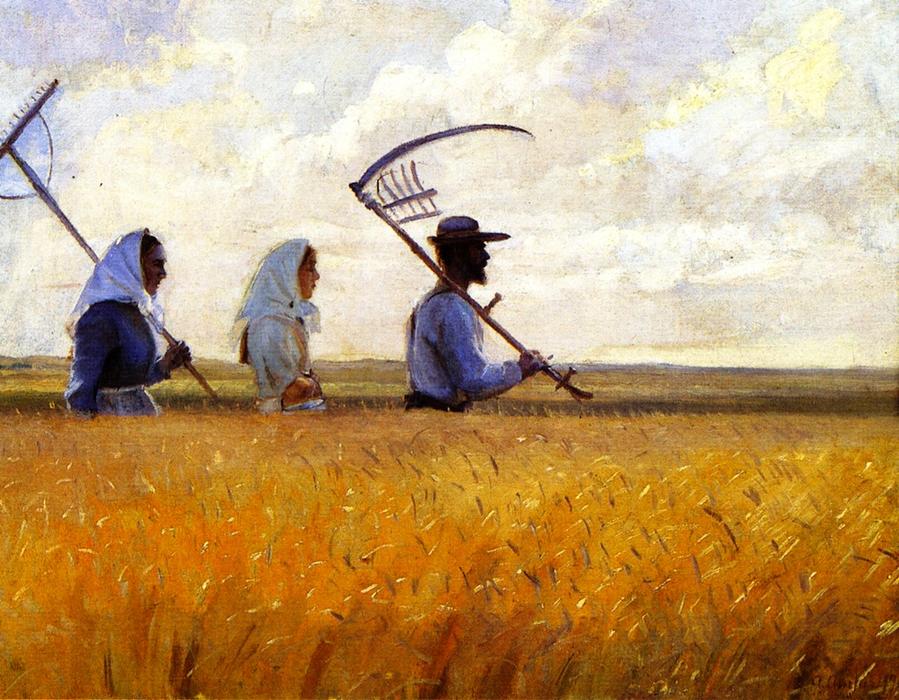 Buy Museum Art Reproductions Harvest Time, 1901 by Anna Kirstine Ancher (1859-1935, Denmark) | ArtsDot.com