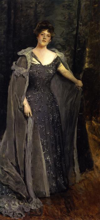 Order Oil Painting Replica Hilda Spong, 1900 by William Merritt Chase (1849-1916, United States) | ArtsDot.com