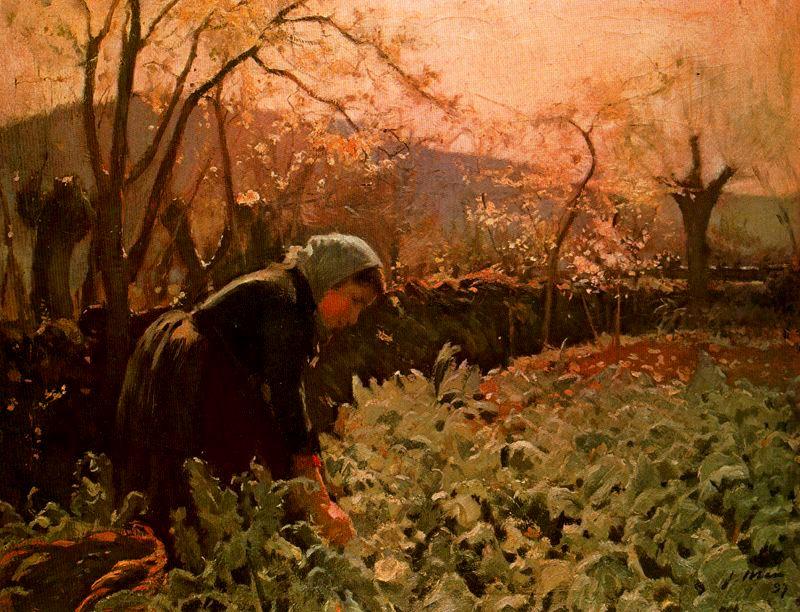 Order Oil Painting Replica Horta by Joaquin Mir Trinxet (1873-1940, Spain) | ArtsDot.com