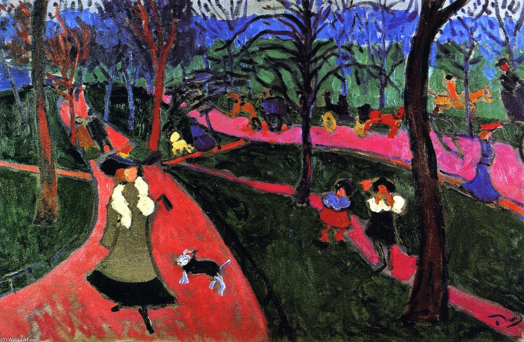 顺序 手工油畫 Hyde Park 。, 1906 通过 André Derain (灵感来自) (1880-1954, France) | ArtsDot.com