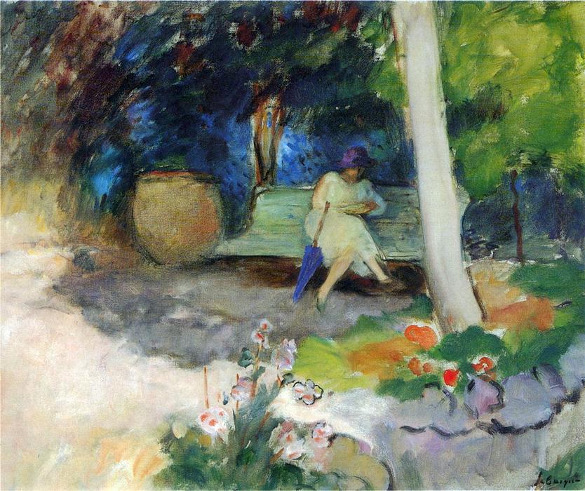 Order Art Reproductions In the Garden by Henri Lebasque (1865-1937, France) | ArtsDot.com