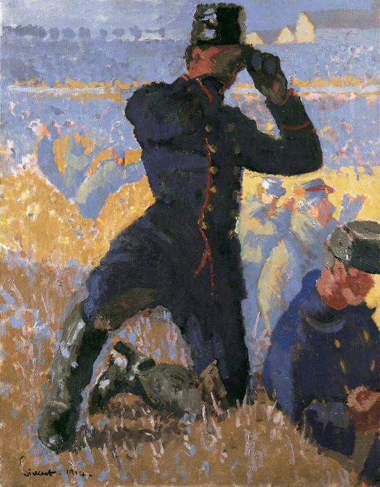 Order Paintings Reproductions The Integrity of Belgium, 1914 by Walter Richard Sickert (1860-1942, Germany) | ArtsDot.com
