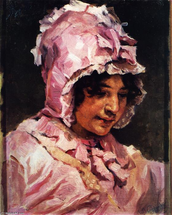Order Artwork Replica An Italian Girl, 1884 by Vasili Ivanovich Surikov (1848-1916, Russia) | ArtsDot.com