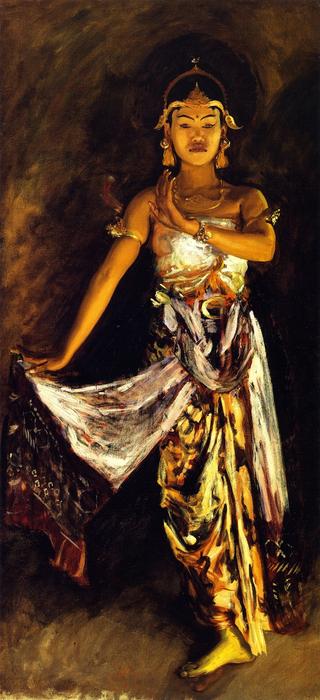Order Oil Painting Replica A Javanese Dancer, 1889 by John Singer Sargent (1856-1925, Italy) | ArtsDot.com