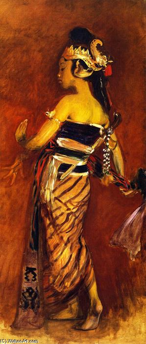 Order Oil Painting Replica A Javanese Dancing Girl (also known as A Javanese Dancer), 1889 by John Singer Sargent (1856-1925, Italy) | ArtsDot.com