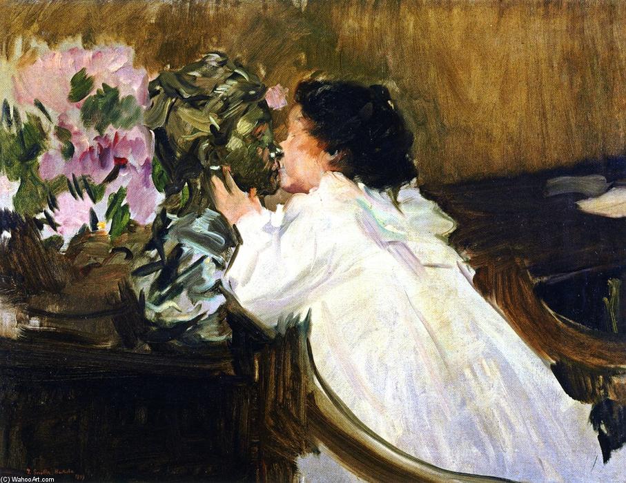 Order Art Reproductions The Kiss, 1899 by Joaquin Sorolla Y Bastida (1863-1923, Spain) | ArtsDot.com