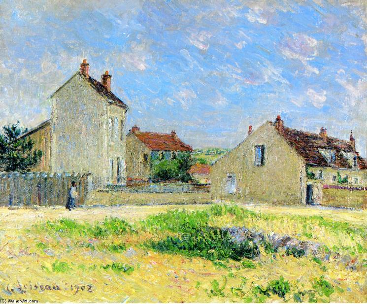Buy Museum Art Reproductions Landscape, near Auxerre, 1908 by Gustave Loiseau (1865-1935, France) | ArtsDot.com