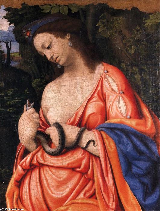 Order Paintings Reproductions Cleopatra by Andrea Solario (1460-1524, United Kingdom) | ArtsDot.com