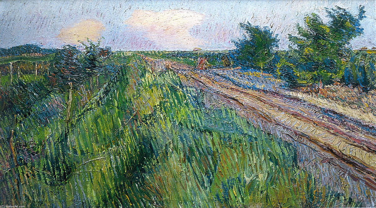 Order Oil Painting Replica Morning. Wind., 1908 by David Davidovich Burliuk (Inspired By) (1882-1967) | ArtsDot.com
