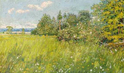 Order Art Reproductions Summer meadow by David Davidovich Burliuk (Inspired By) (1882-1967) | ArtsDot.com