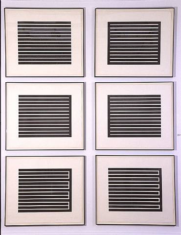 Order Oil Painting Replica Six Aquatints, 1980 by Donald Judd (Inspired By) (1928-1994, United States) | ArtsDot.com