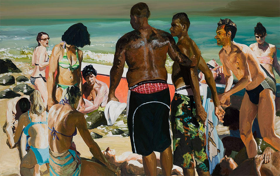 Scenes From Late Paradise Beached, 2007 by Eric Fischl Eric Fischl | ArtsDot.com