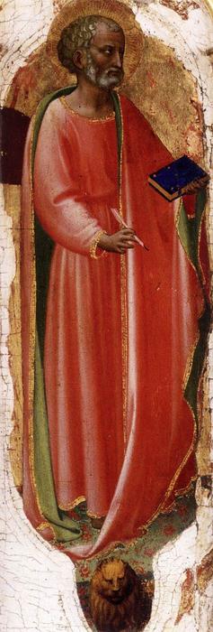 Buy Museum Art Reproductions St Mark, 1423 by Fra Angelico (1395-1455, Italy) | ArtsDot.com