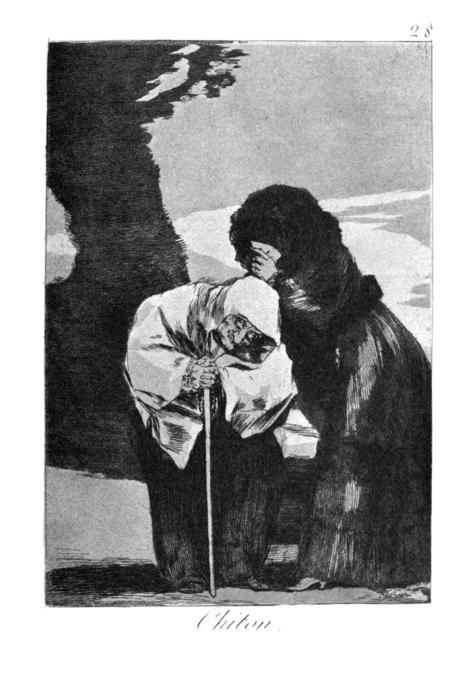 Order Artwork Replica Hush, 1799 by Francisco De Goya (1746-1828, Spain) | ArtsDot.com