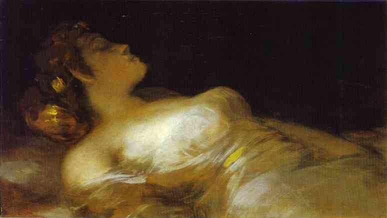 Order Oil Painting Replica Sleep by Francisco De Goya (1746-1828, Spain) | ArtsDot.com