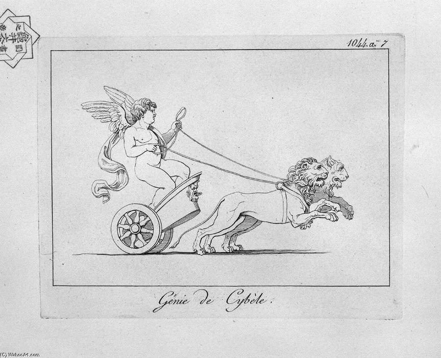 Order Paintings Reproductions Genius of Cybele by Giovanni Battista Piranesi (1720-1778, Italy) | ArtsDot.com