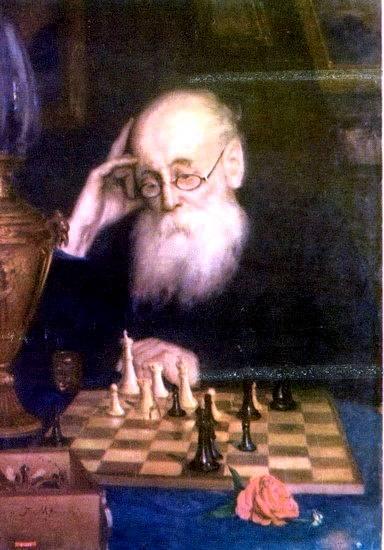 Buy Museum Art Reproductions Portrait of chess player A. D. Petrova by Grigoriy Myasoyedov (1834-1911, Russia) | ArtsDot.com