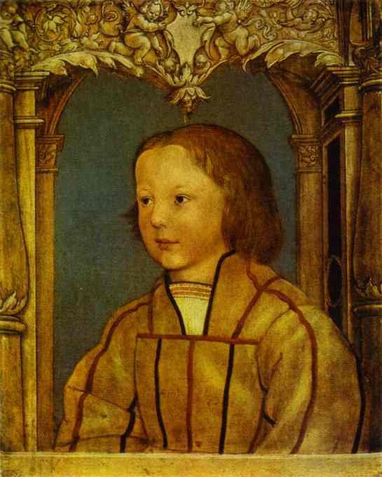 Buy Museum Art Reproductions Portrait of a Boy with Blond Hair by Hans Holbein The Younger (1497-1543, Italy) | ArtsDot.com