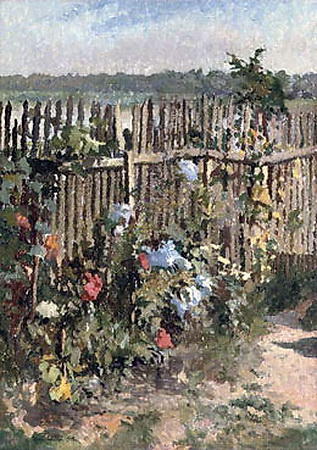 Order Oil Painting Replica Flower Garden, 1915 by Igor Emmanuilovich Grabar (Inspired By) (1871-1960, Hungary) | ArtsDot.com