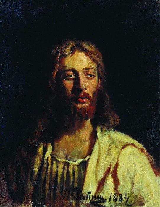 Buy Museum Art Reproductions Christ, 1884 by Ilya Yefimovich Repin (1844-1930, Russia) | ArtsDot.com