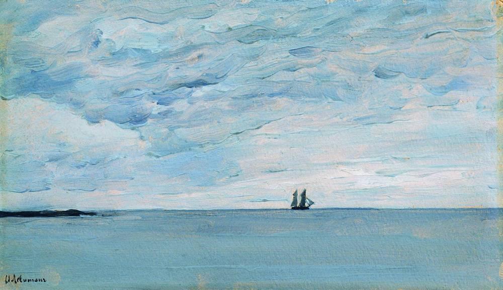 Order Artwork Replica Sea by the coasts of Finland, 1896 by Isaak Ilyich Levitan (1860-1900, Russia) | ArtsDot.com