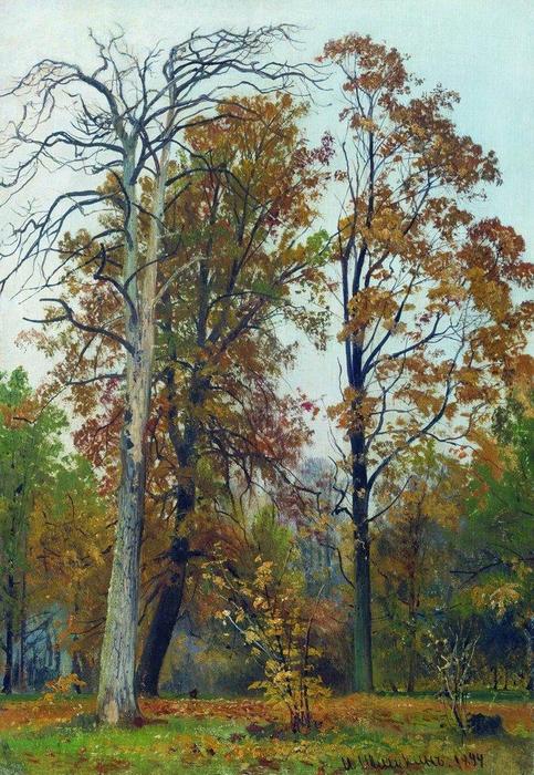 Order Artwork Replica Autumn, 1894 by Ivan Ivanovich Shishkin (1832-1898, Russia) | ArtsDot.com