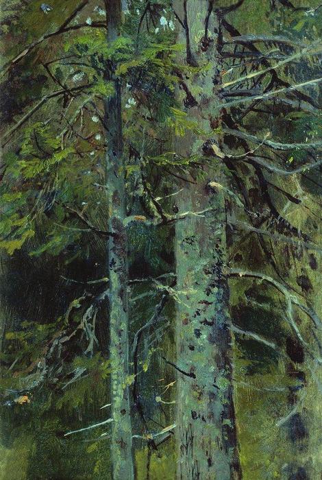 Order Oil Painting Replica Forest (15) by Ivan Ivanovich Shishkin (1832-1898, Russia) | ArtsDot.com