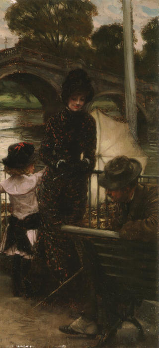 Order Oil Painting Replica A Declaration of Love by James Jacques Joseph Tissot (1836-1902, France) | ArtsDot.com