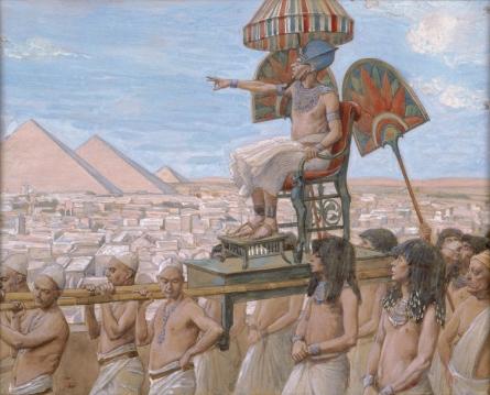 Buy Museum Art Reproductions Pharaoh Notes the Importance of the Jewish People by James Jacques Joseph Tissot (1836-1902, France) | ArtsDot.com
