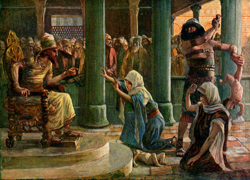 Order Oil Painting Replica The Wisdom of Solomon by James Jacques Joseph Tissot (1836-1902, France) | ArtsDot.com