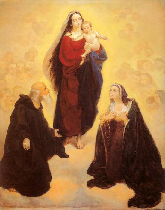 Order Paintings Reproductions Our Lady by Jan Matejko (1838-1893, Poland) | ArtsDot.com