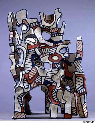 Order Artwork Replica The Cosmorama IV, 1970 by Jean Philippe Arthur Dubuffet (Inspired By) (1901-1985, France) | ArtsDot.com