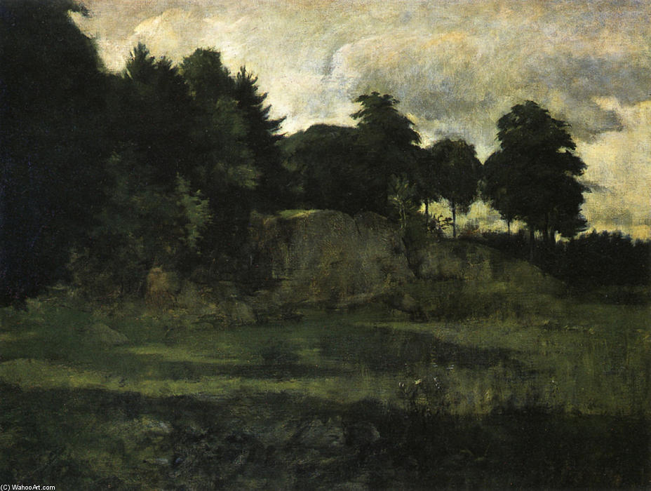 Order Paintings Reproductions Landscape, 1882 by John Henry Twachtman (1853-1902, United States) | ArtsDot.com