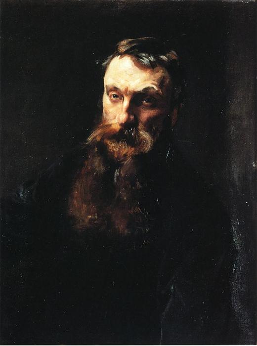 Order Paintings Reproductions Auguste Rodin, 1884 by John Singer Sargent (1856-1925, Italy) | ArtsDot.com