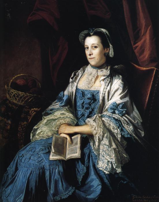 Order Oil Painting Replica Gertrude, Duchess of Bedford, 1756 by Joshua Reynolds | ArtsDot.com