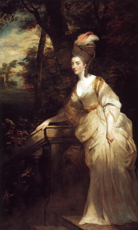 Order Oil Painting Replica Portrait of Georgiana, Duchess of Devonshire, 1776 by Joshua Reynolds | ArtsDot.com