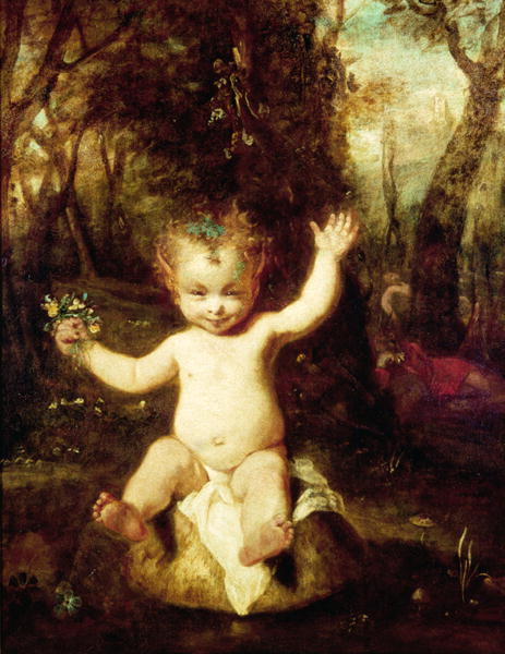 Order Paintings Reproductions The Puck, 1789 by Joshua Reynolds | ArtsDot.com