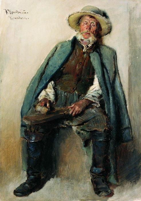 Order Oil Painting Replica Blind Man, 1880 by Konstantin Yegorovich Makovsky (1839-1915, Russia) | ArtsDot.com