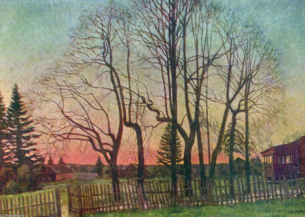 Buy Museum Art Reproductions The Beginning of Spring, 1935 by Konstantin Yuon (Inspired By) (1875-1958, Russia) | ArtsDot.com
