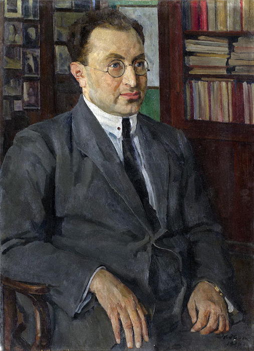 Buy Museum Art Reproductions Portrait of the poet Grigory Shirman, 1926 by Konstantin Yuon (Inspired By) (1875-1958, Russia) | ArtsDot.com