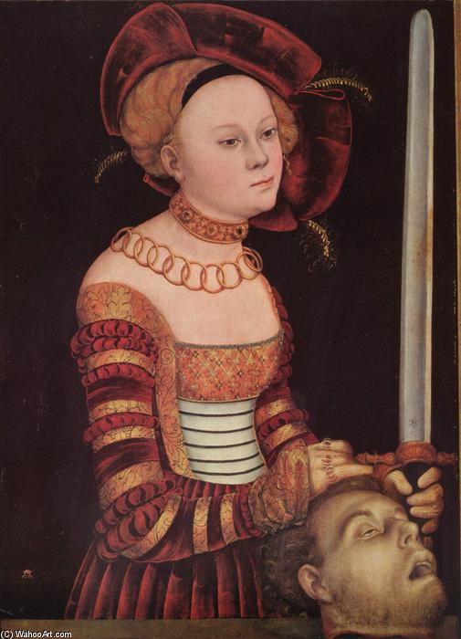 Order Art Reproductions Judith by Lucas Cranach The Elder (1472-1553, Germany) | ArtsDot.com